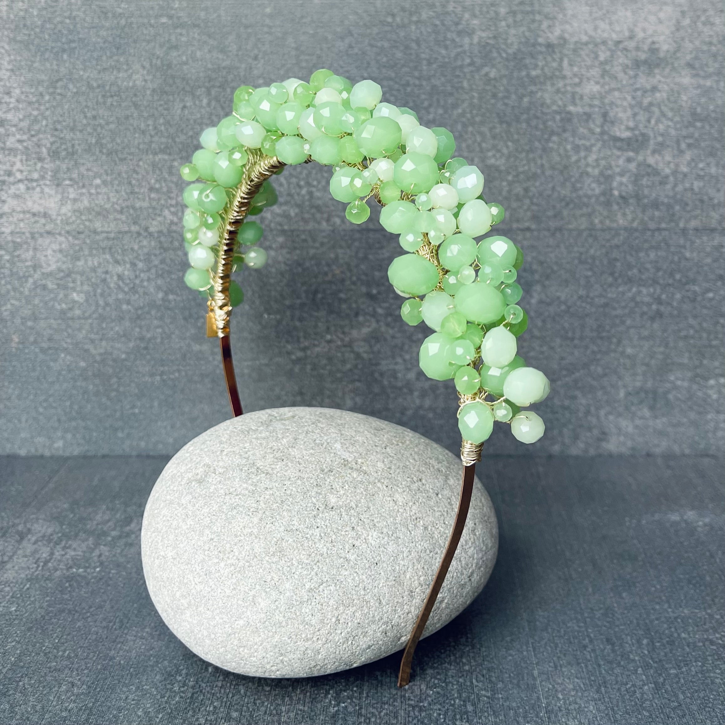 Pastel Green Wire Hairband