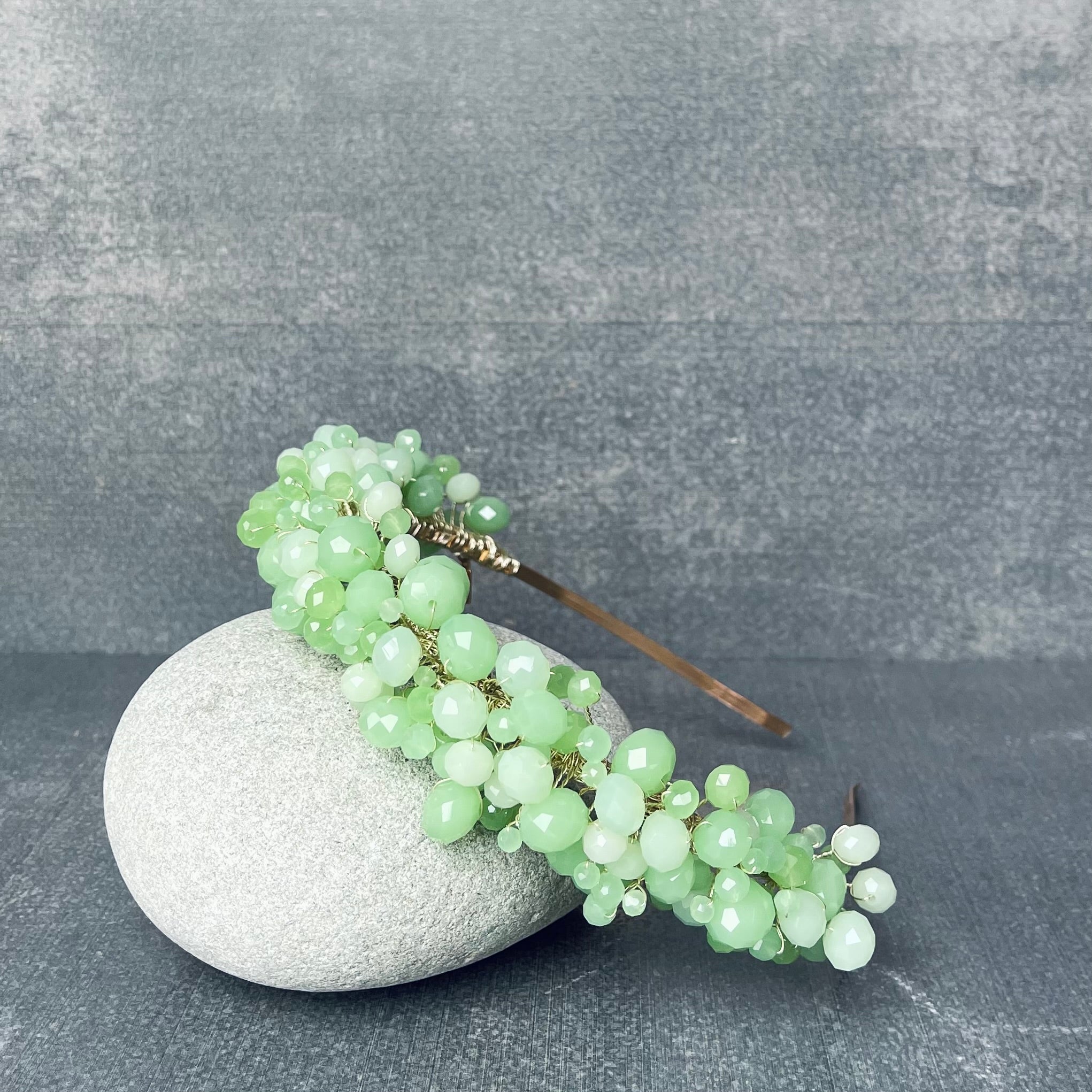 Pastel Green Wire Hairband