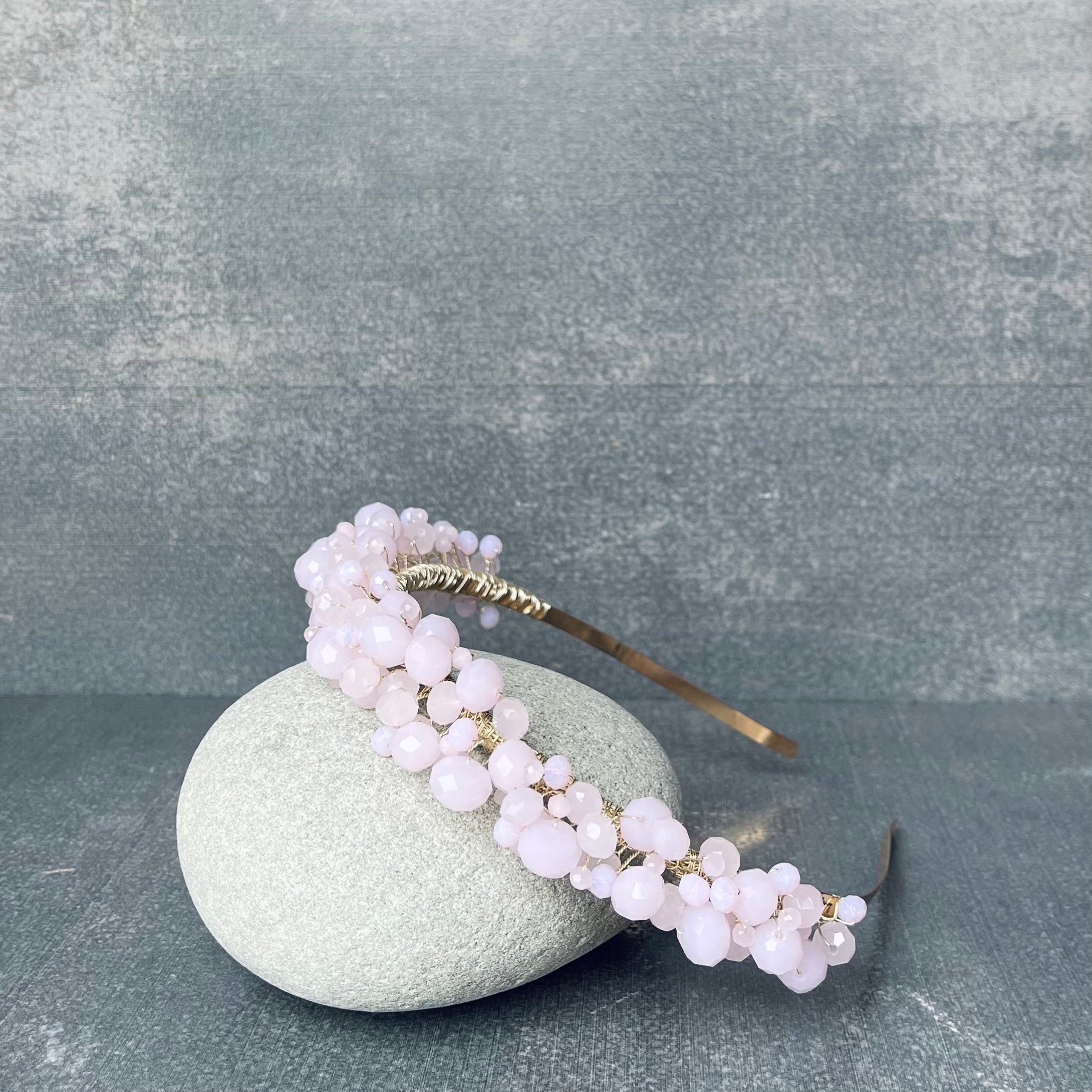 Pastel Pink Wire Hairband