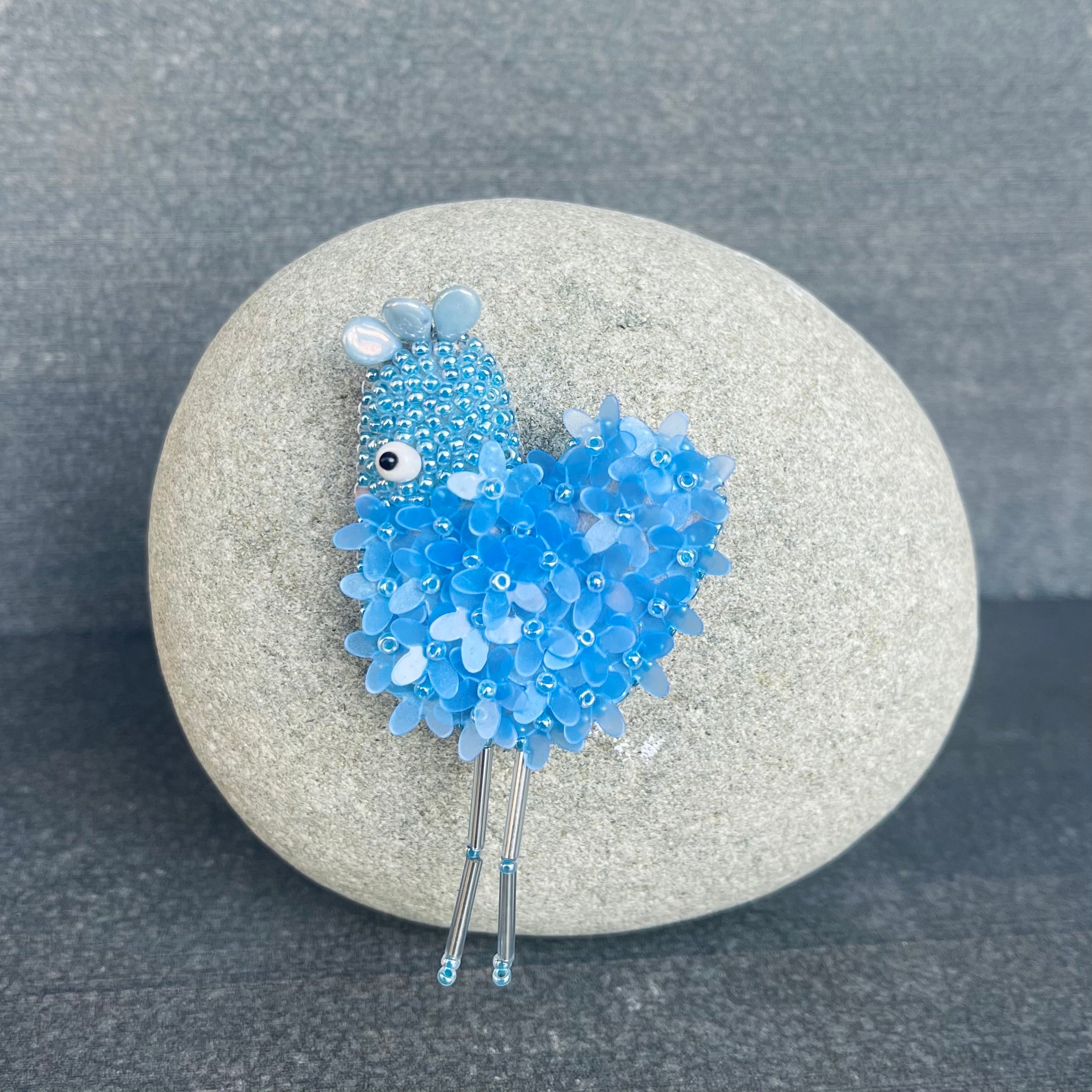 Light Blue Chickie Magnet