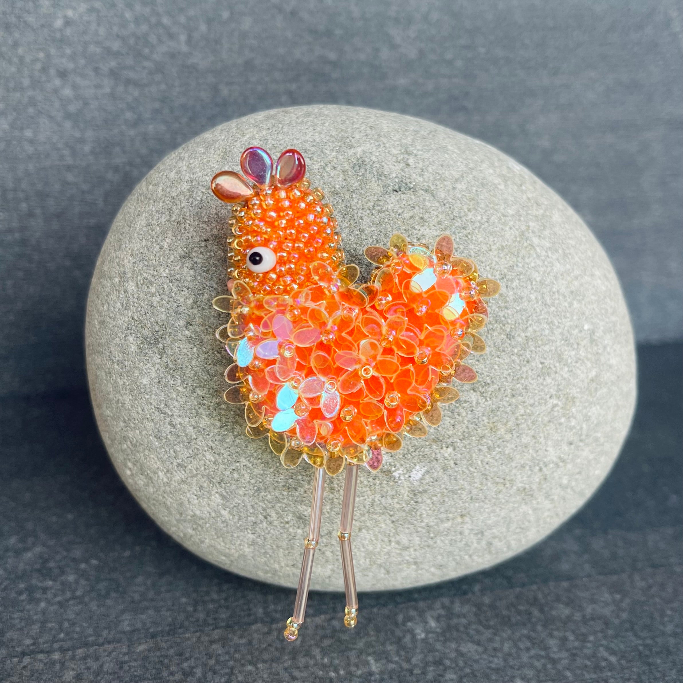 Orange Chickie Magnet