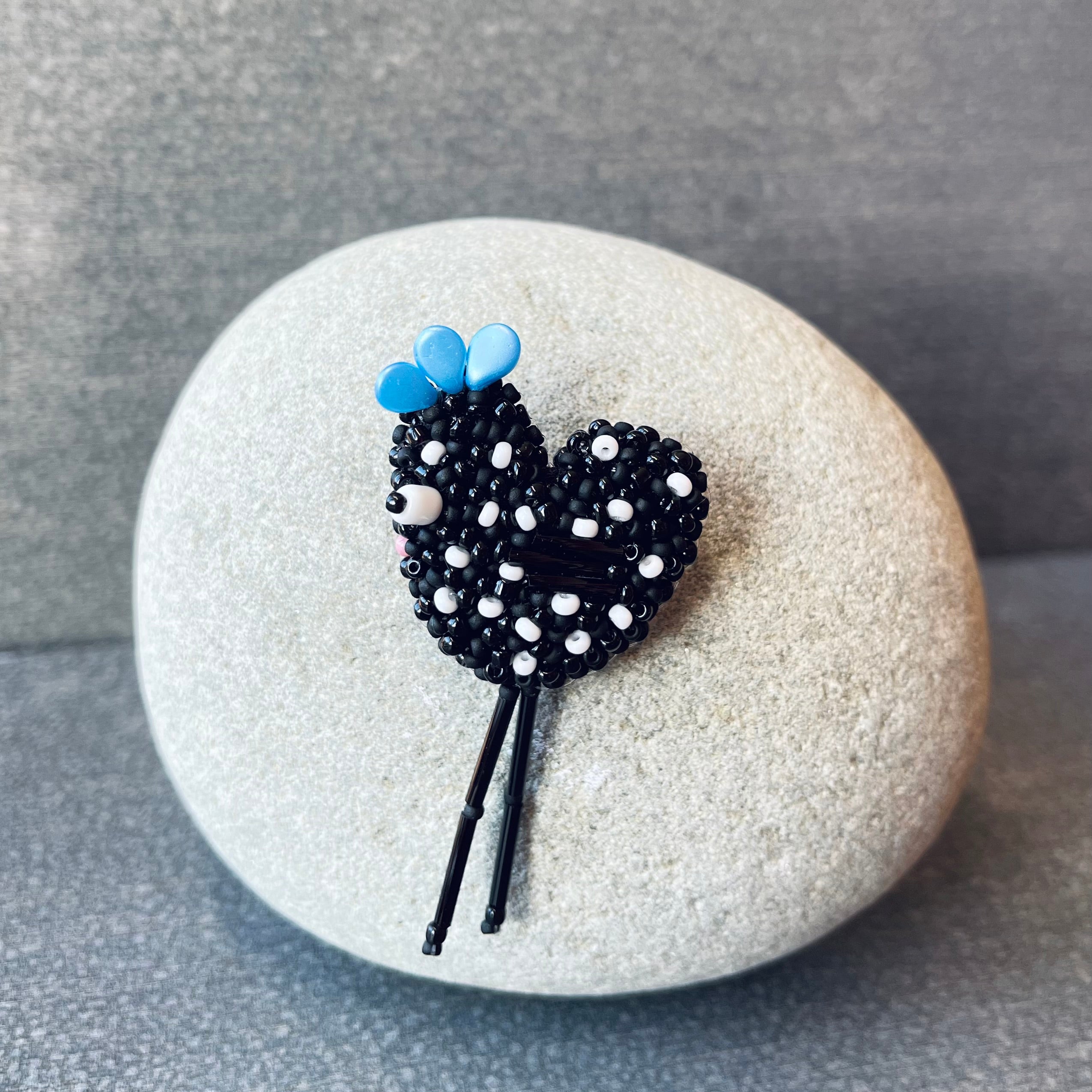 Polka Dot Baby Chickie Magnet