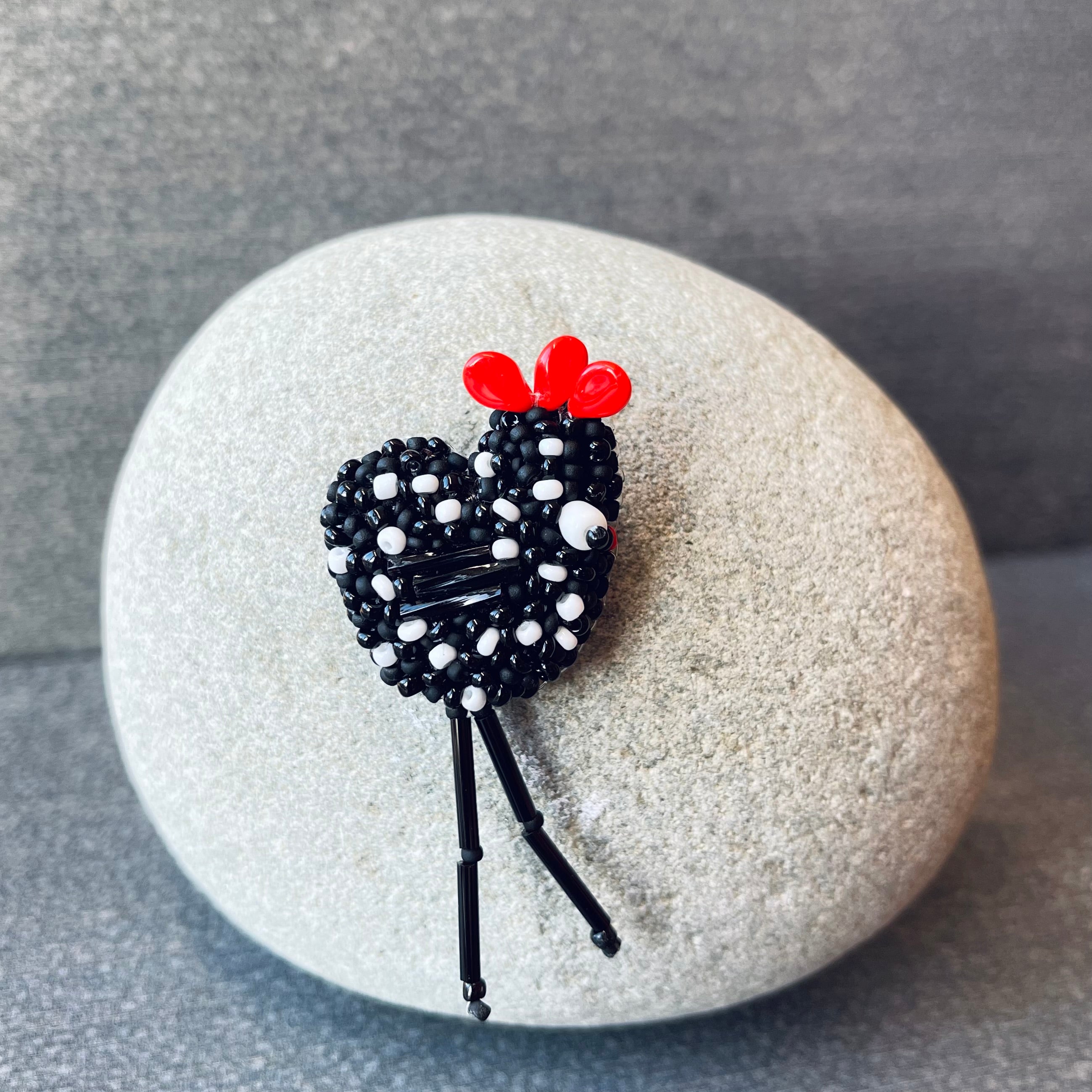Polka Dot Baby Chickie Magnet