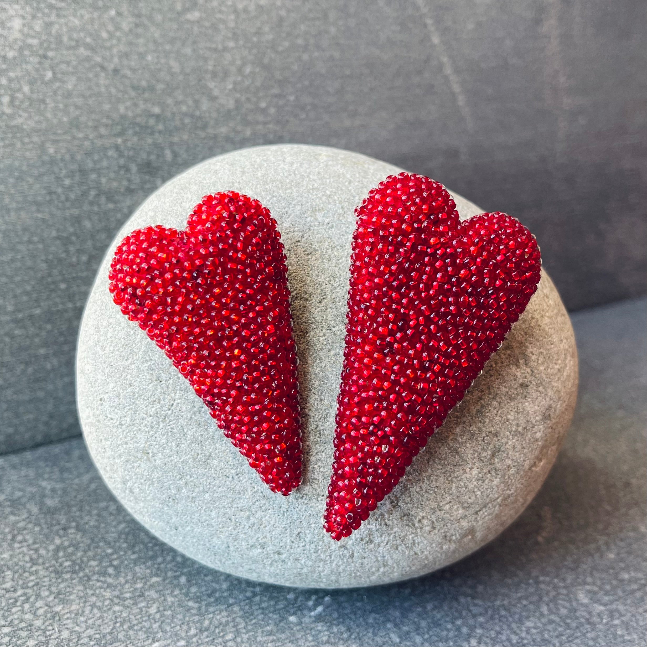 Set of Love Heart Pins