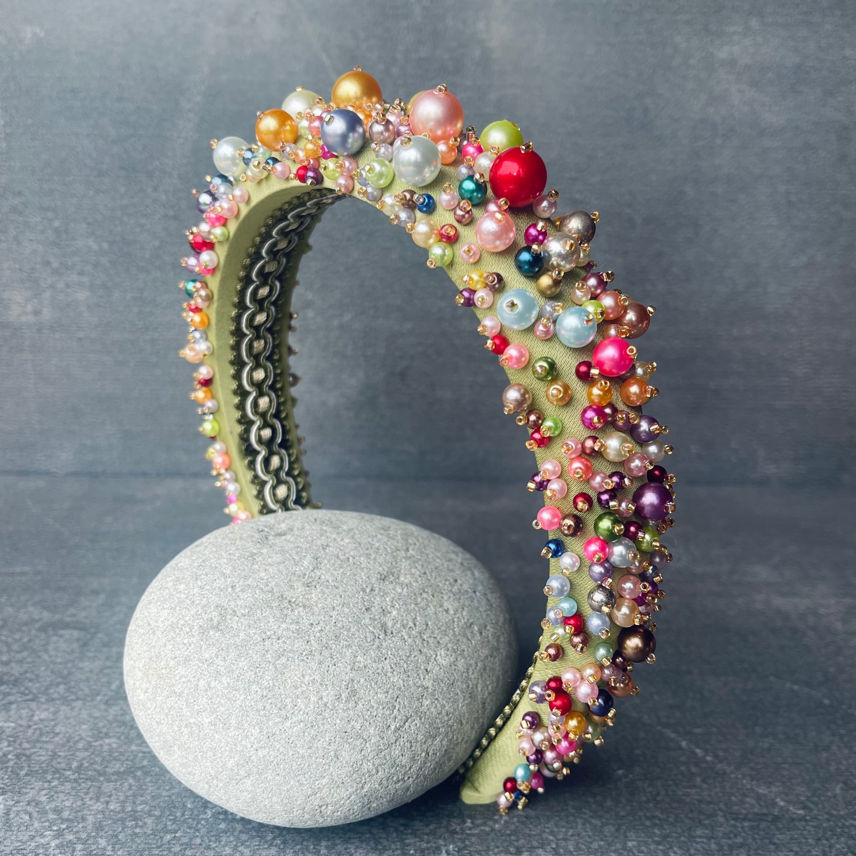 Multicolour Pearl Hairband