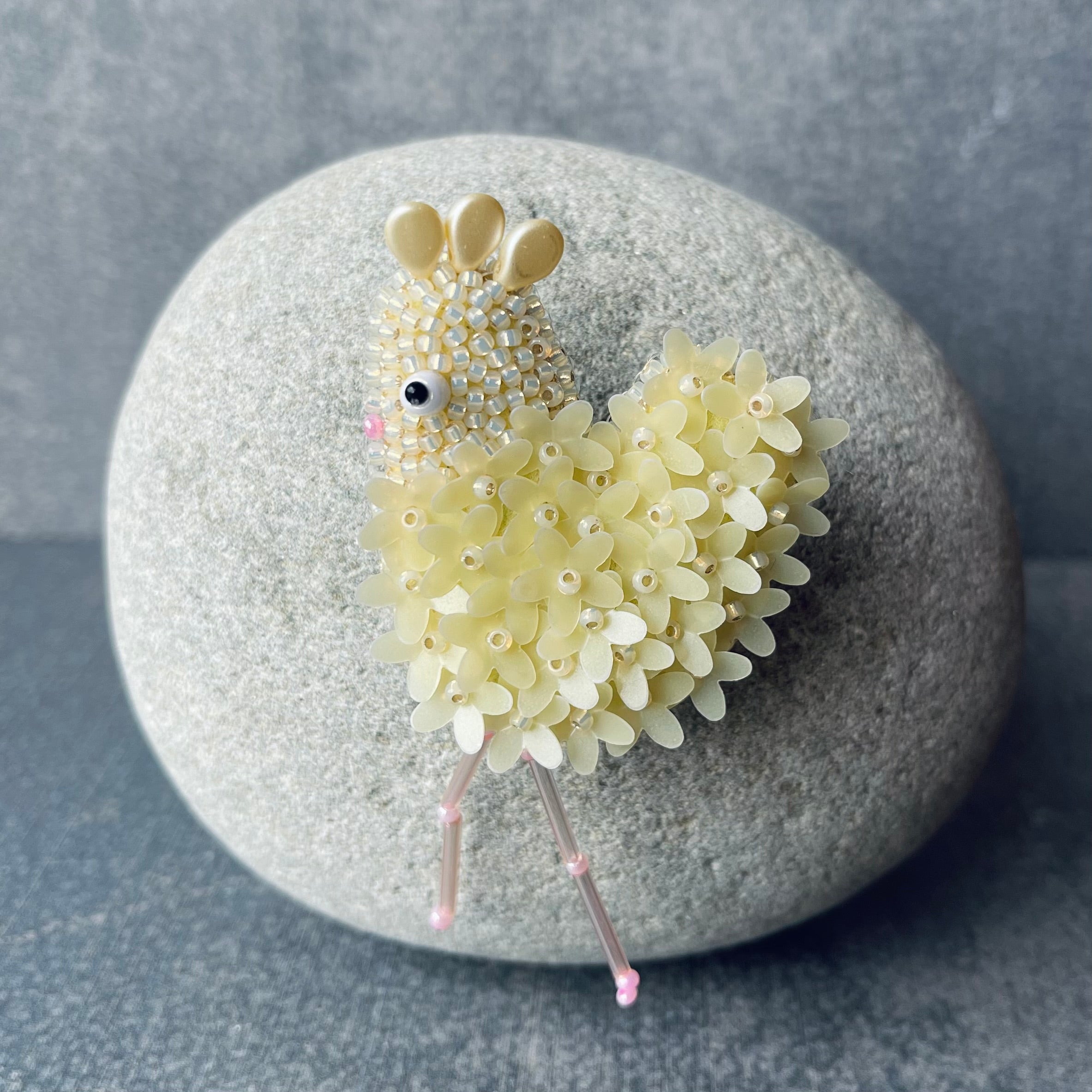 Light Yellow Flower Chickie