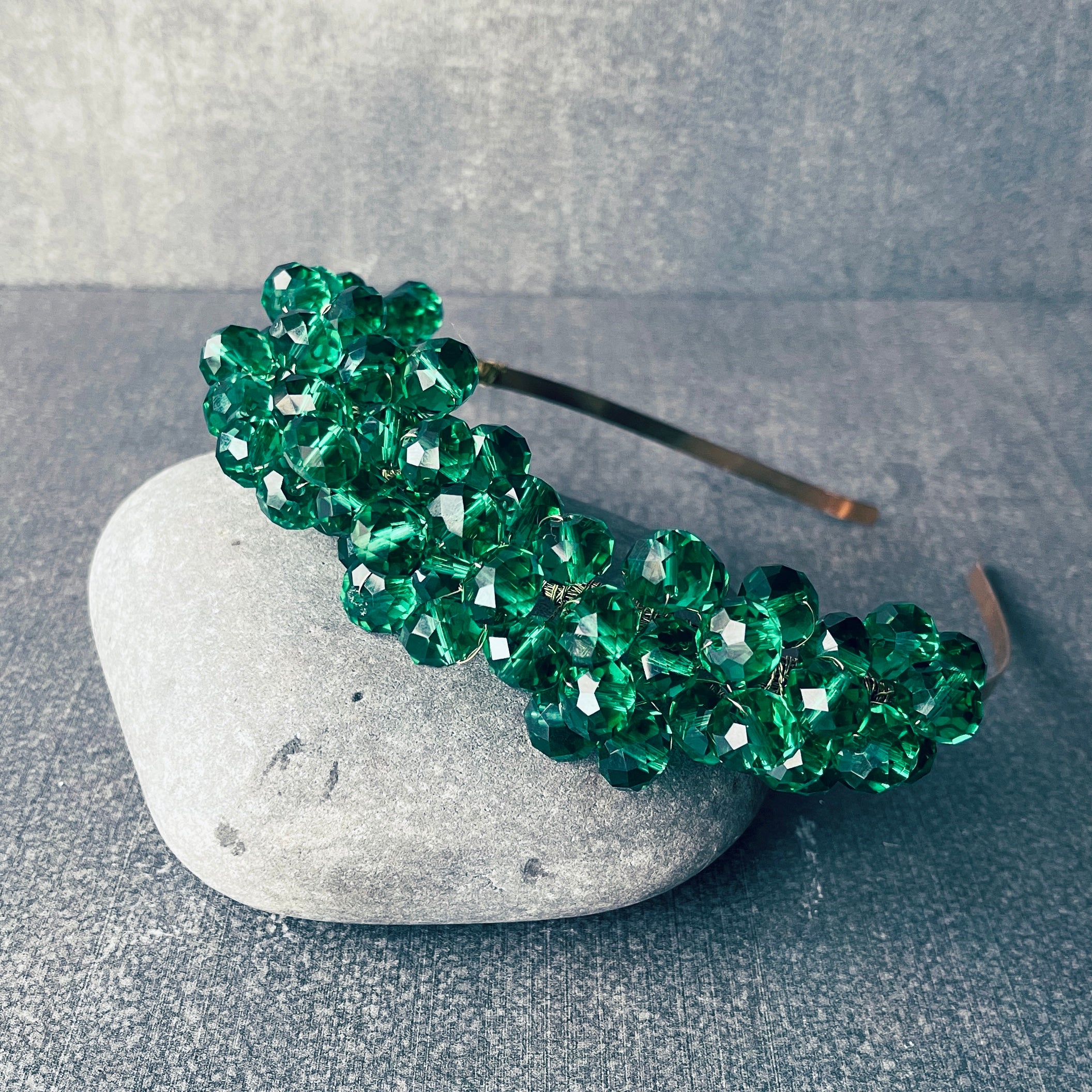 Emerald Wire Hairband