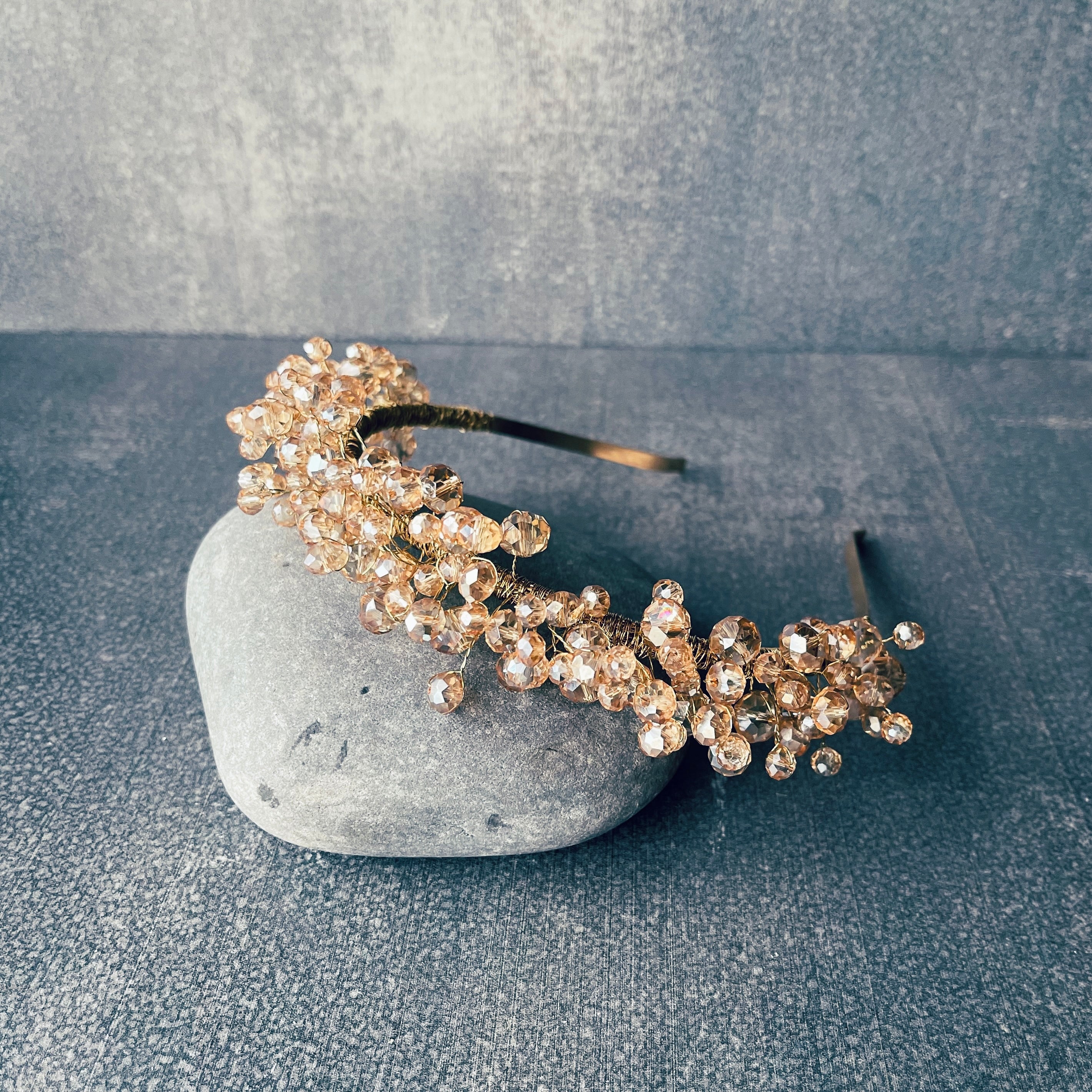 Champagne Wire Hairband