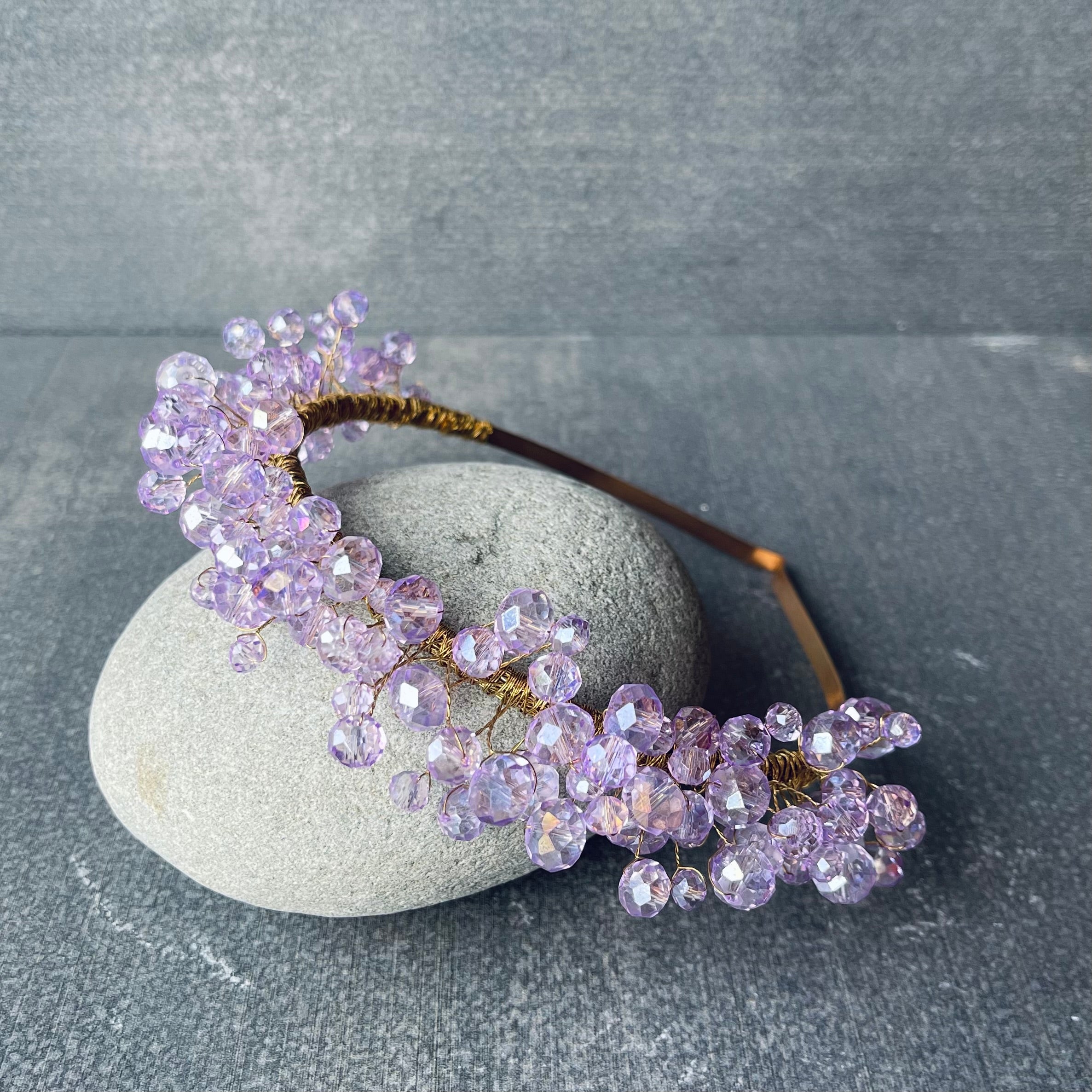 Lilac Wire Hairband