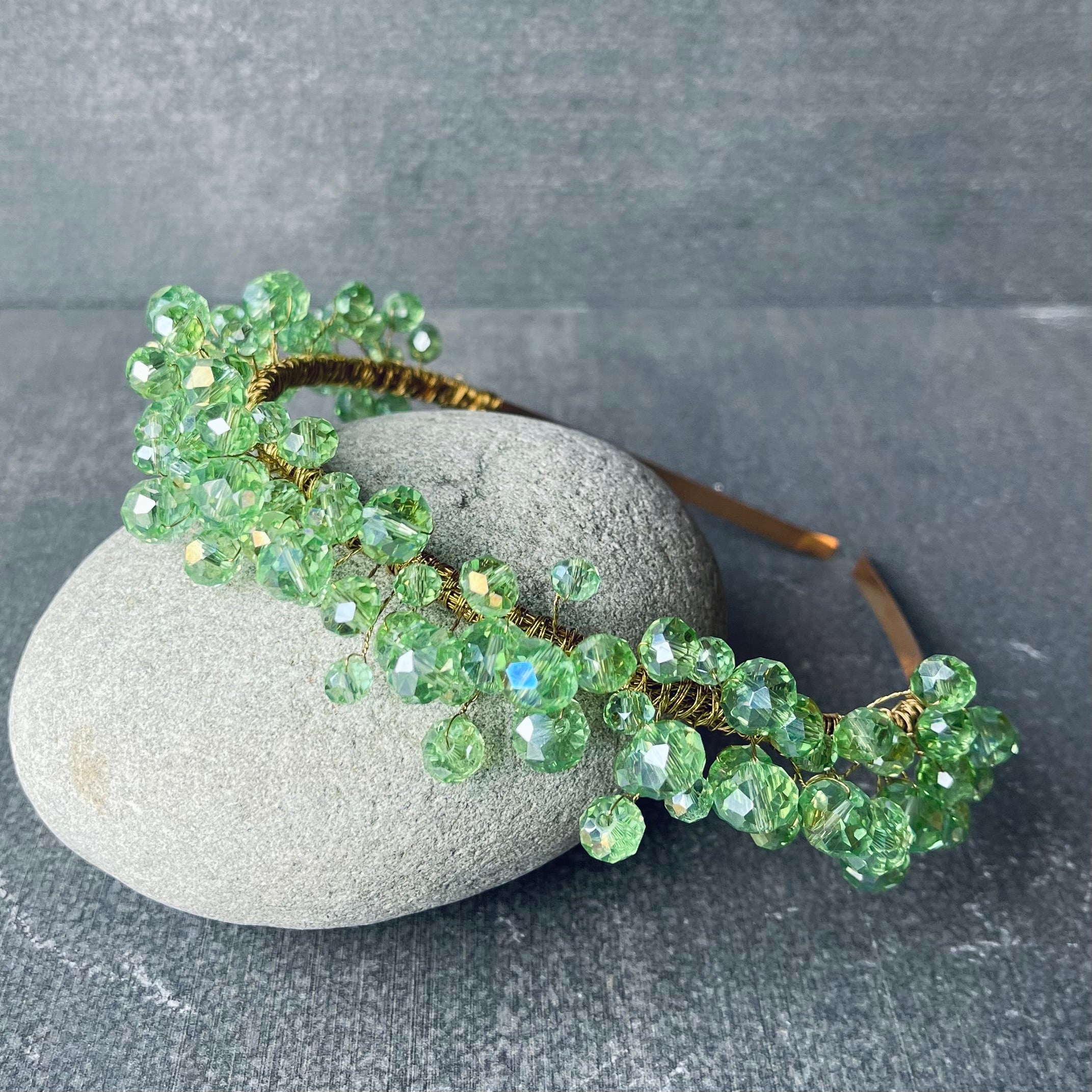 Light Green Wire Hairband