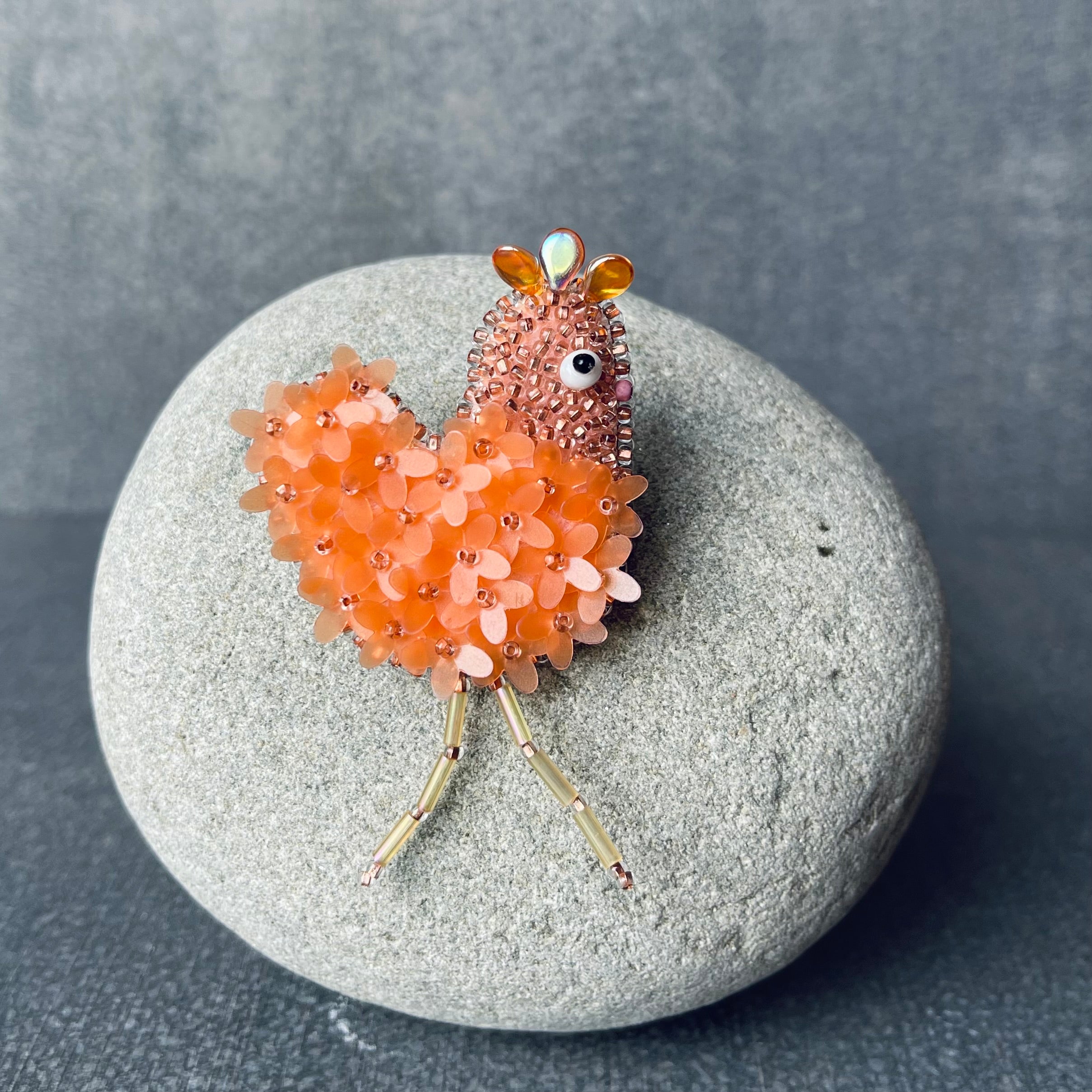 Apricot Flower Chickie