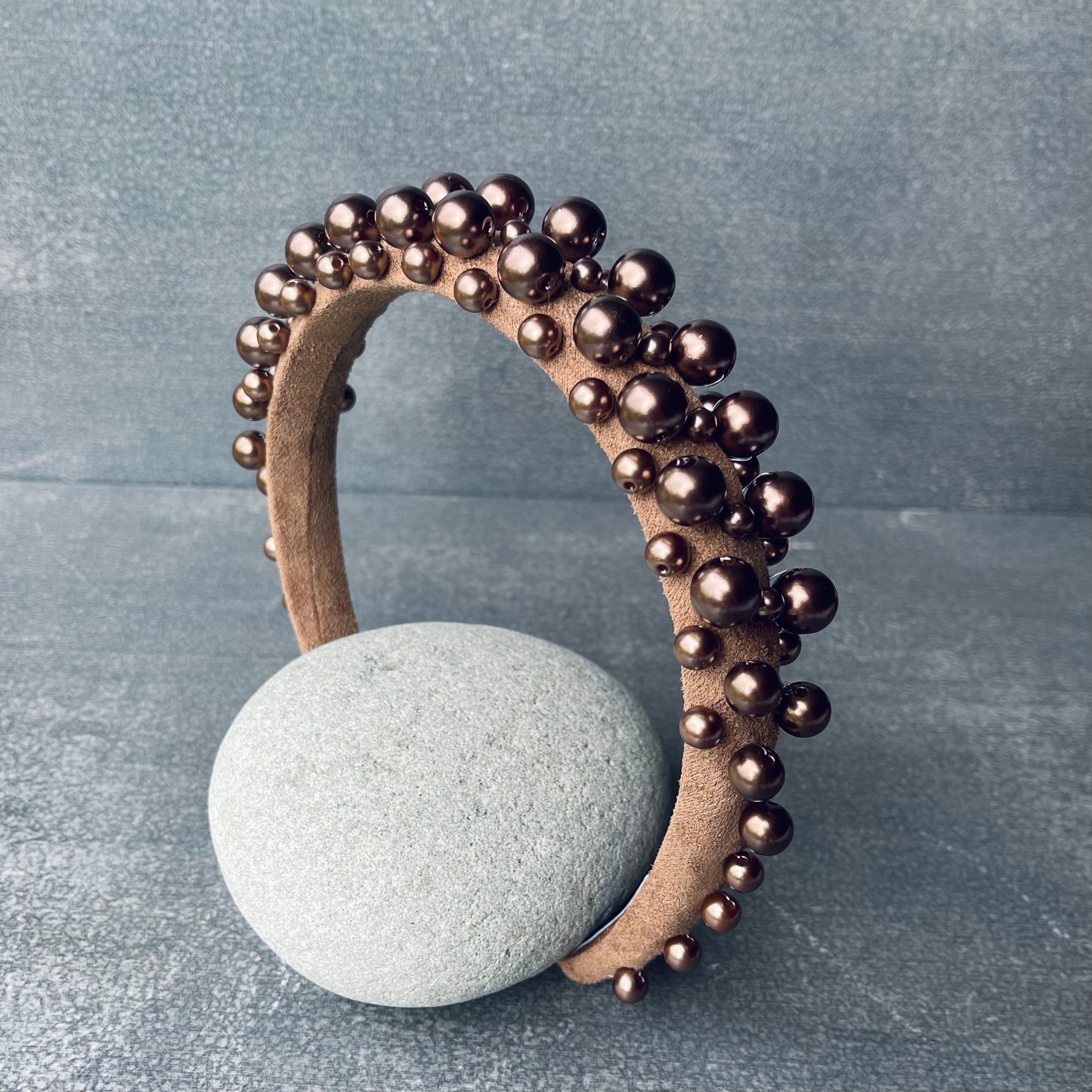 Chocolate Pearl Hairband
