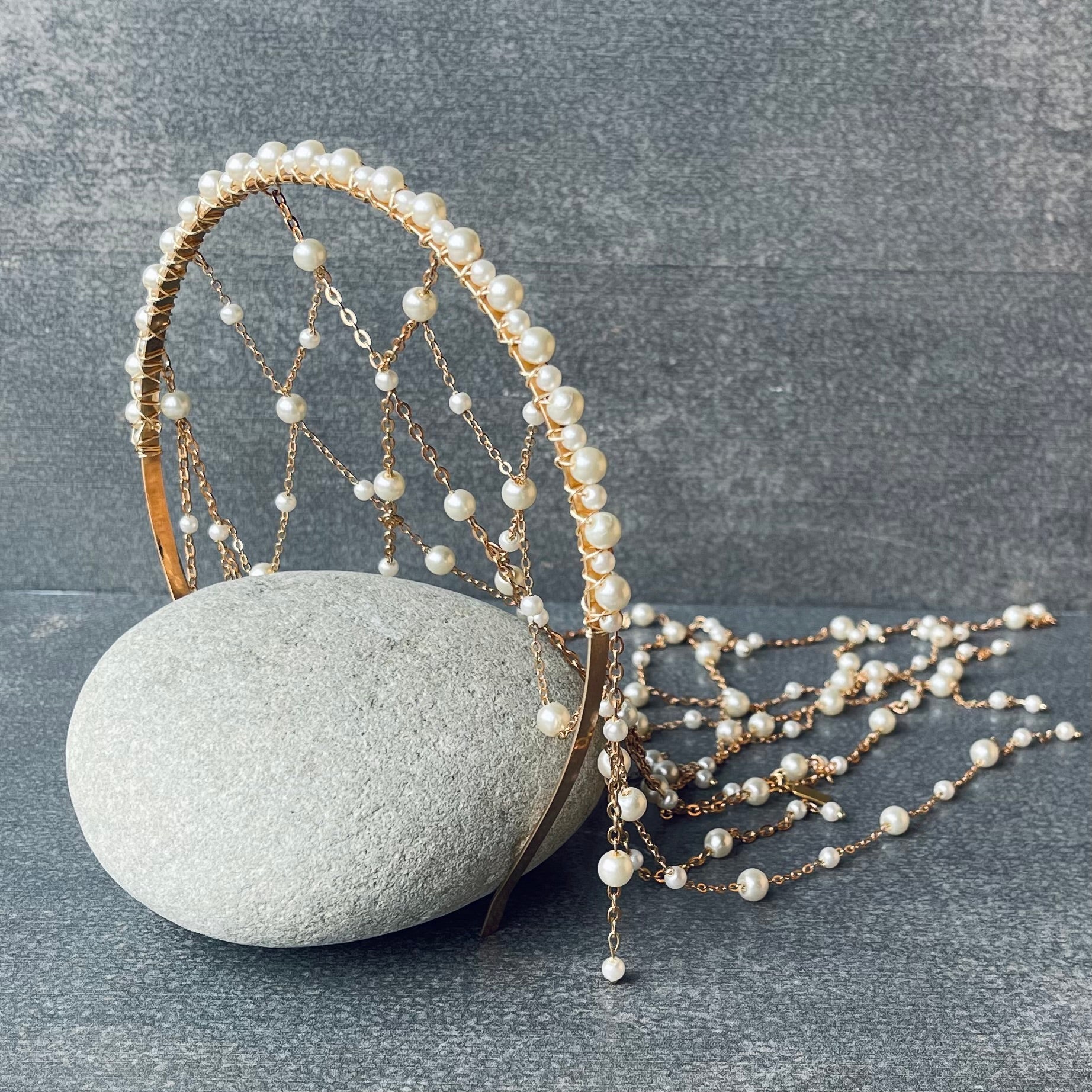 Pearl Chain Hairband
