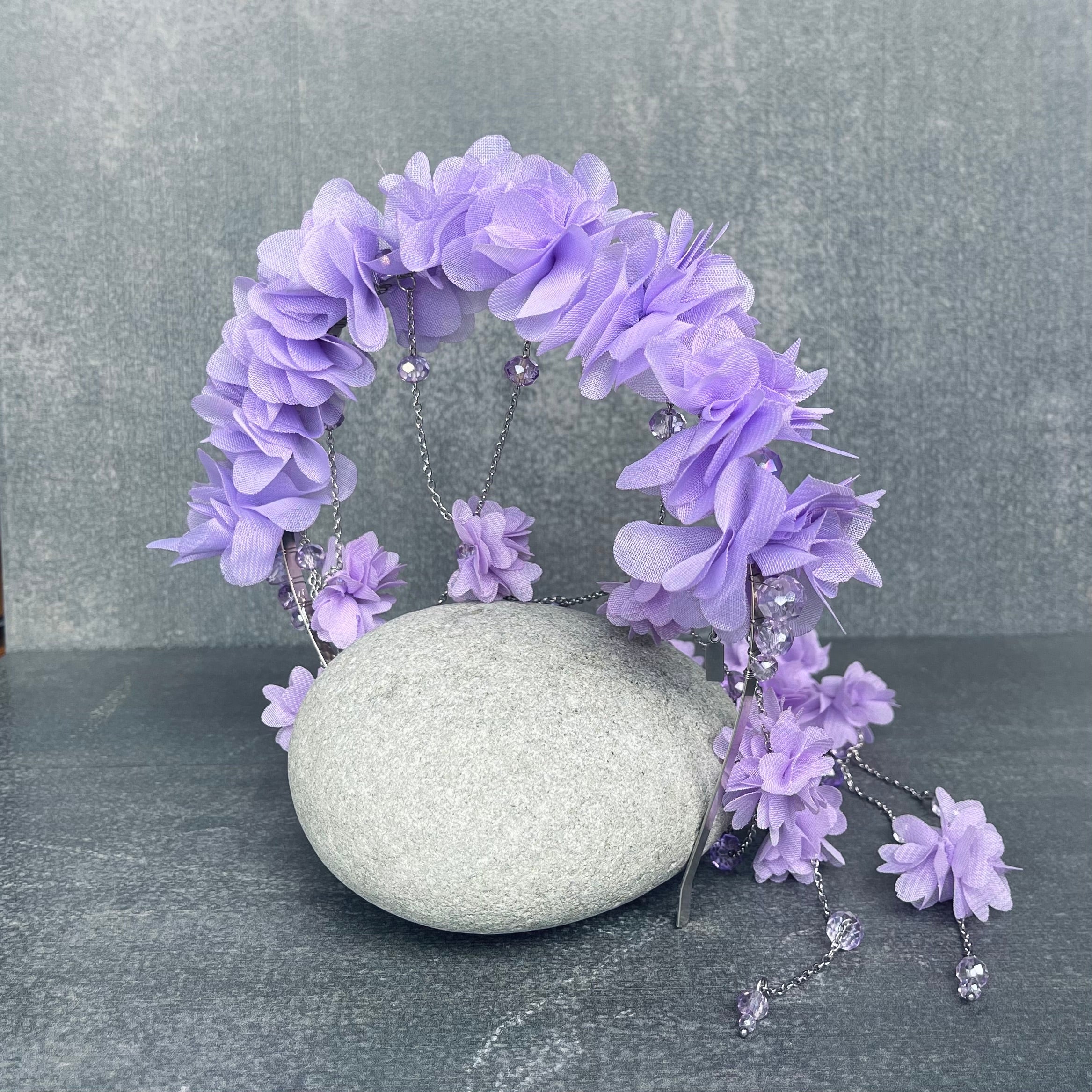 Lilac Chain Hairband