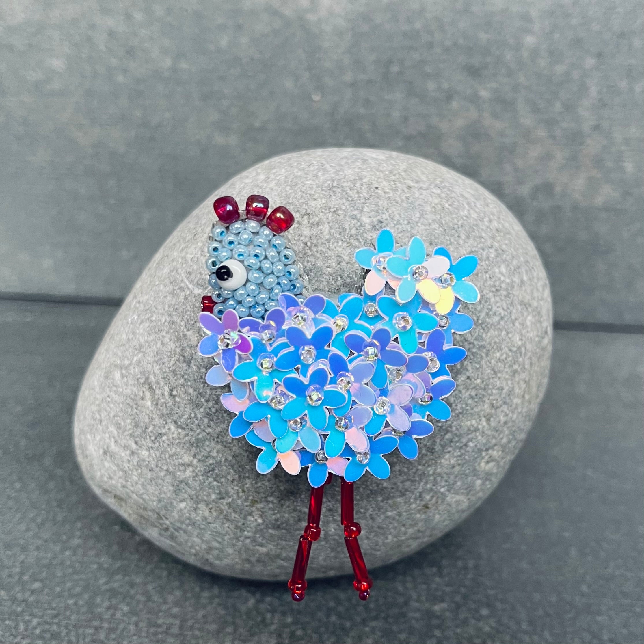 Light Blue Flower Chickie