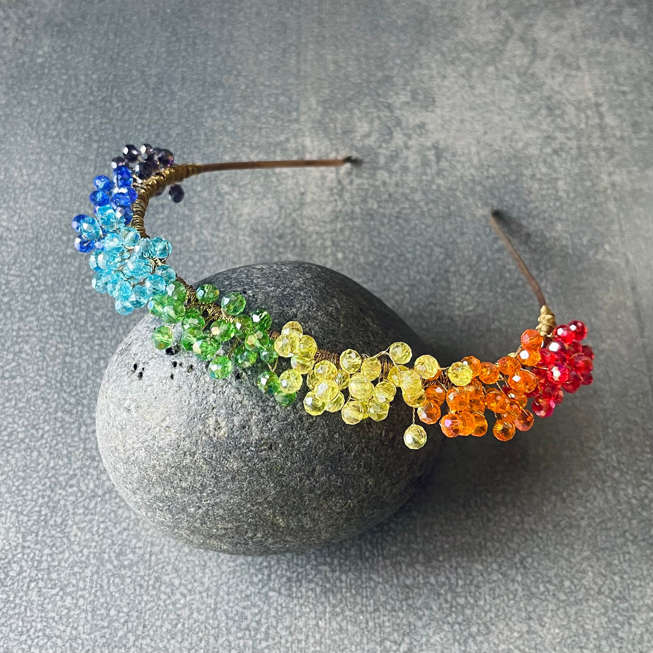 Rainbow Wire Hairband