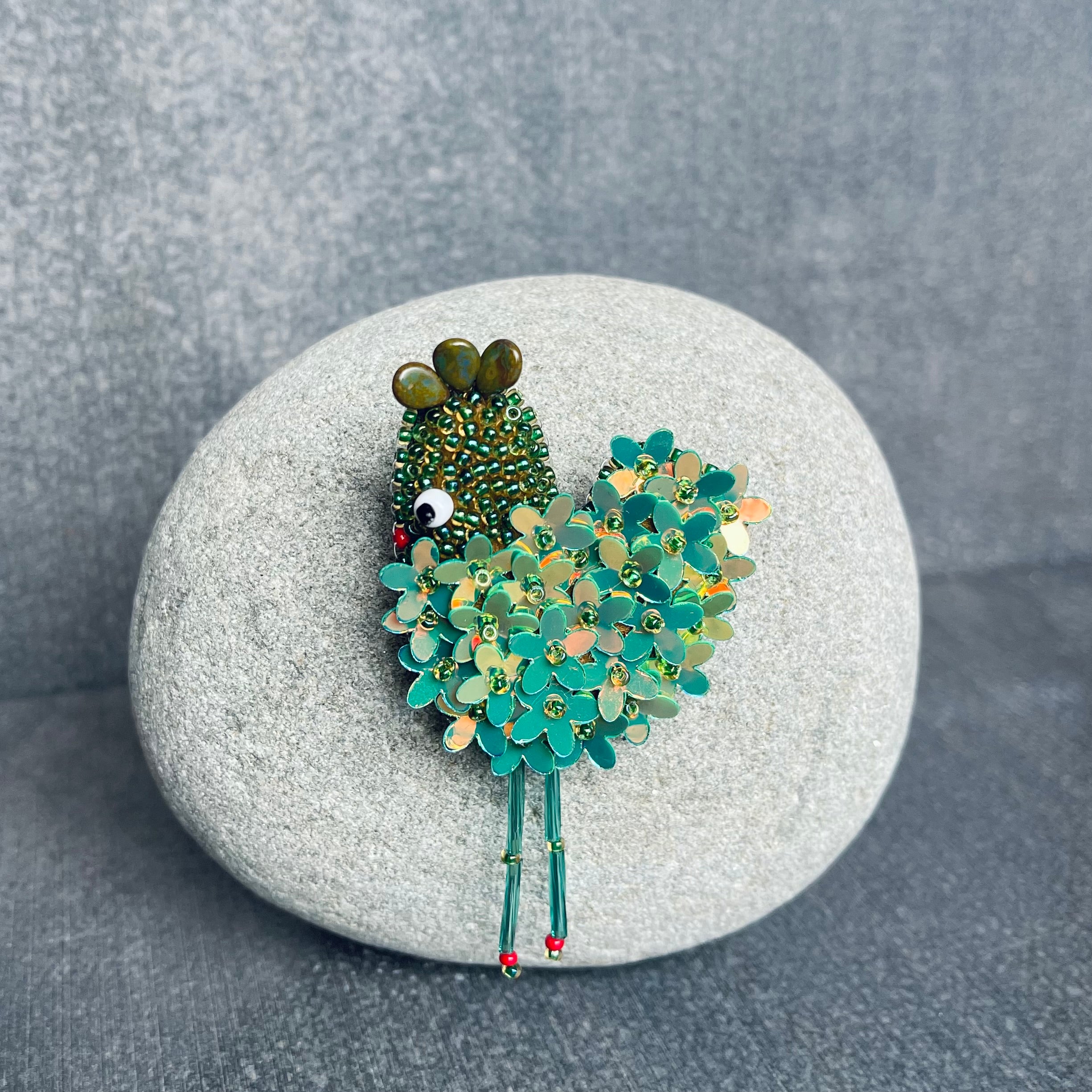 Green Chickie Magnet