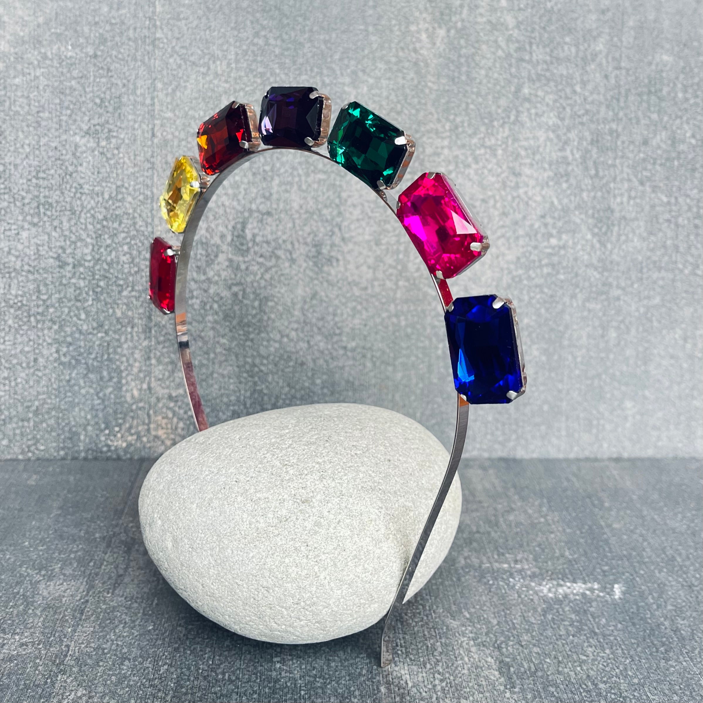 Multicolour Gemstone Hairband