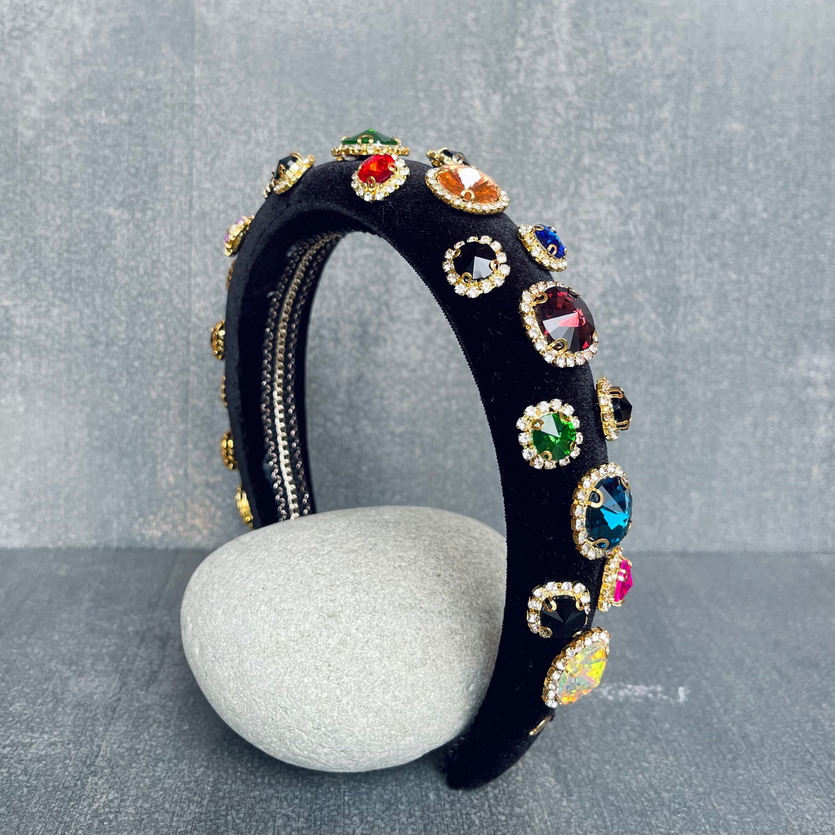 Multicolour Rhinestone Hairband