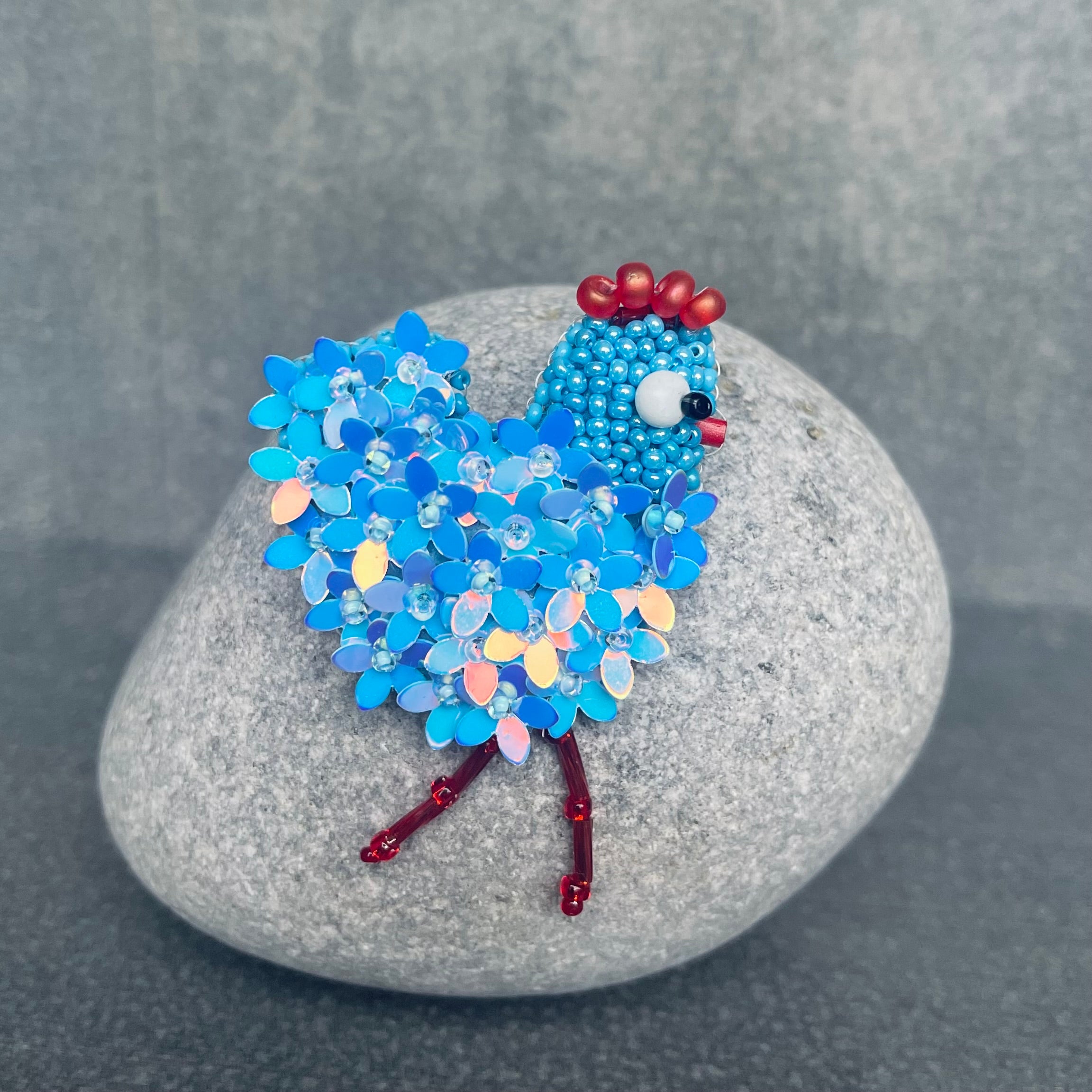 Sky Blue Flower Chickie