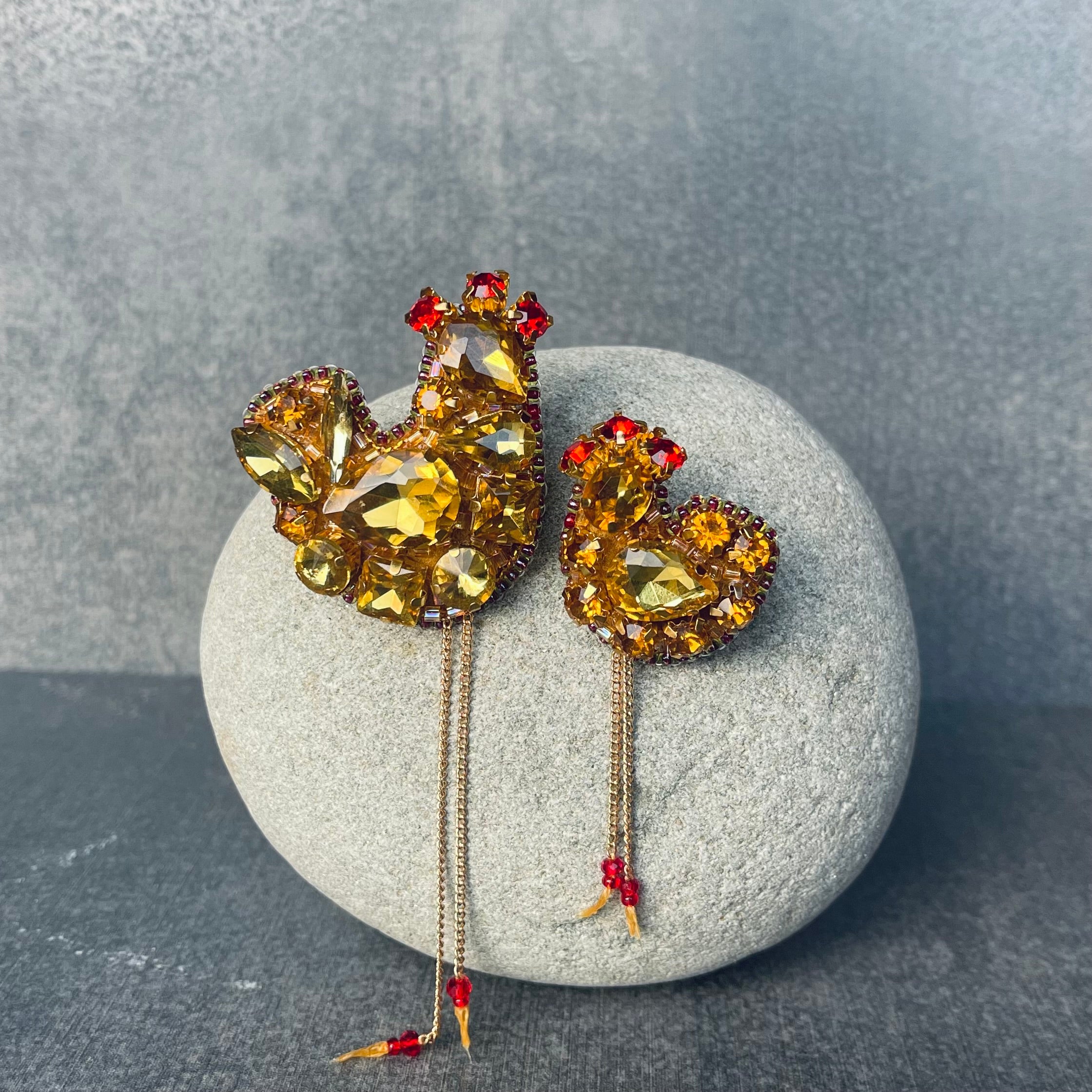 Mother-Daughter Rhinestone Chickies