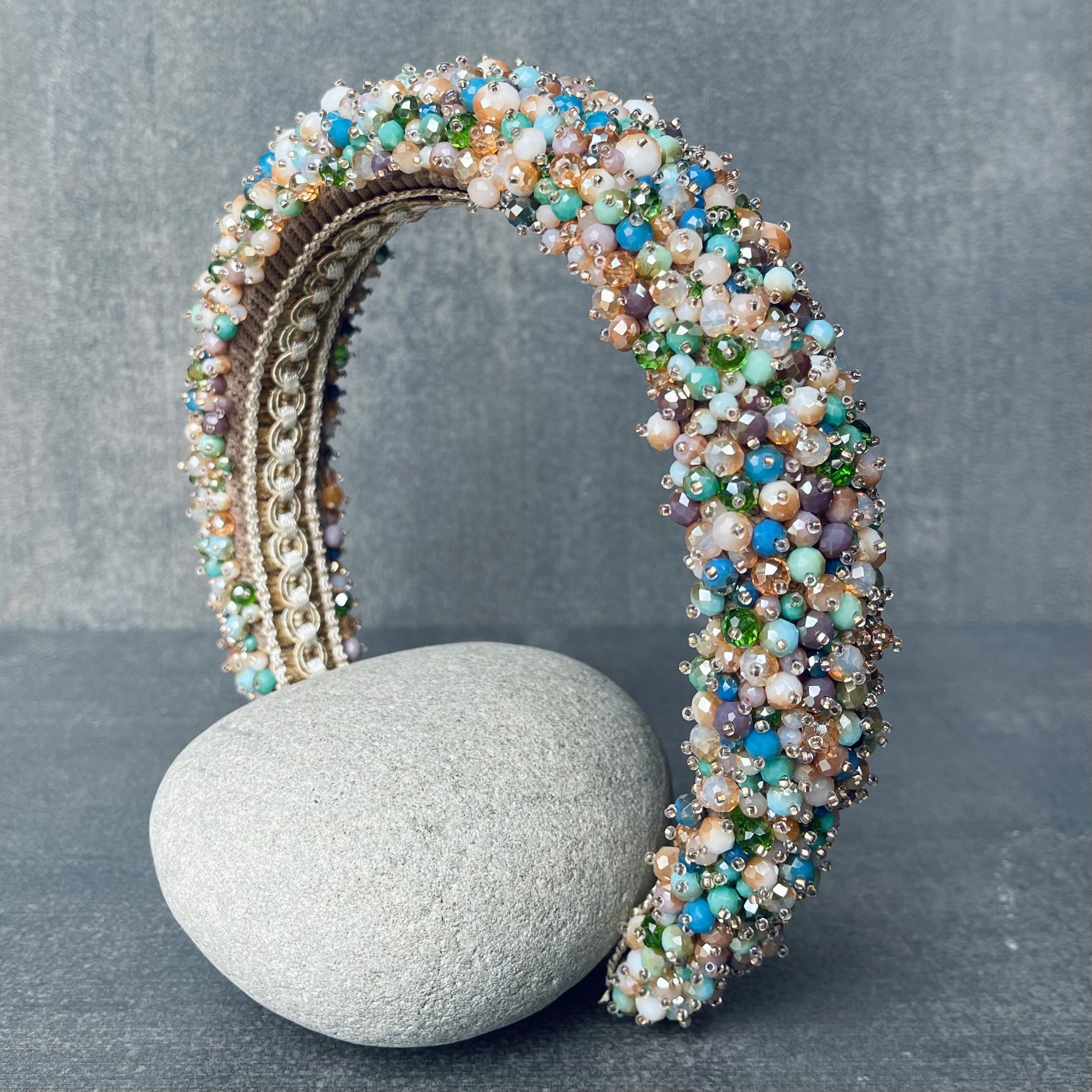 Multicolour Braided Hairband