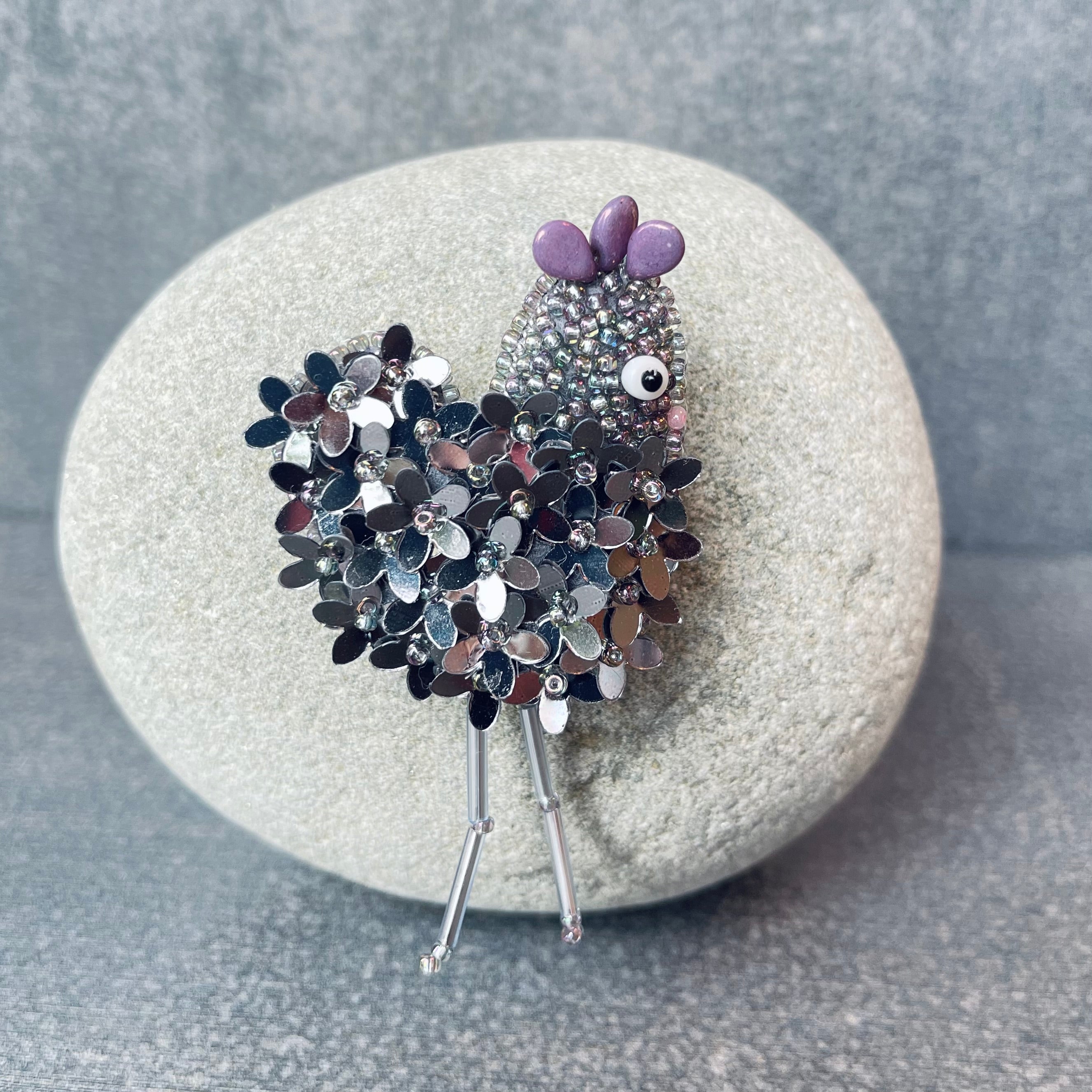 Silver Flower Chickie
