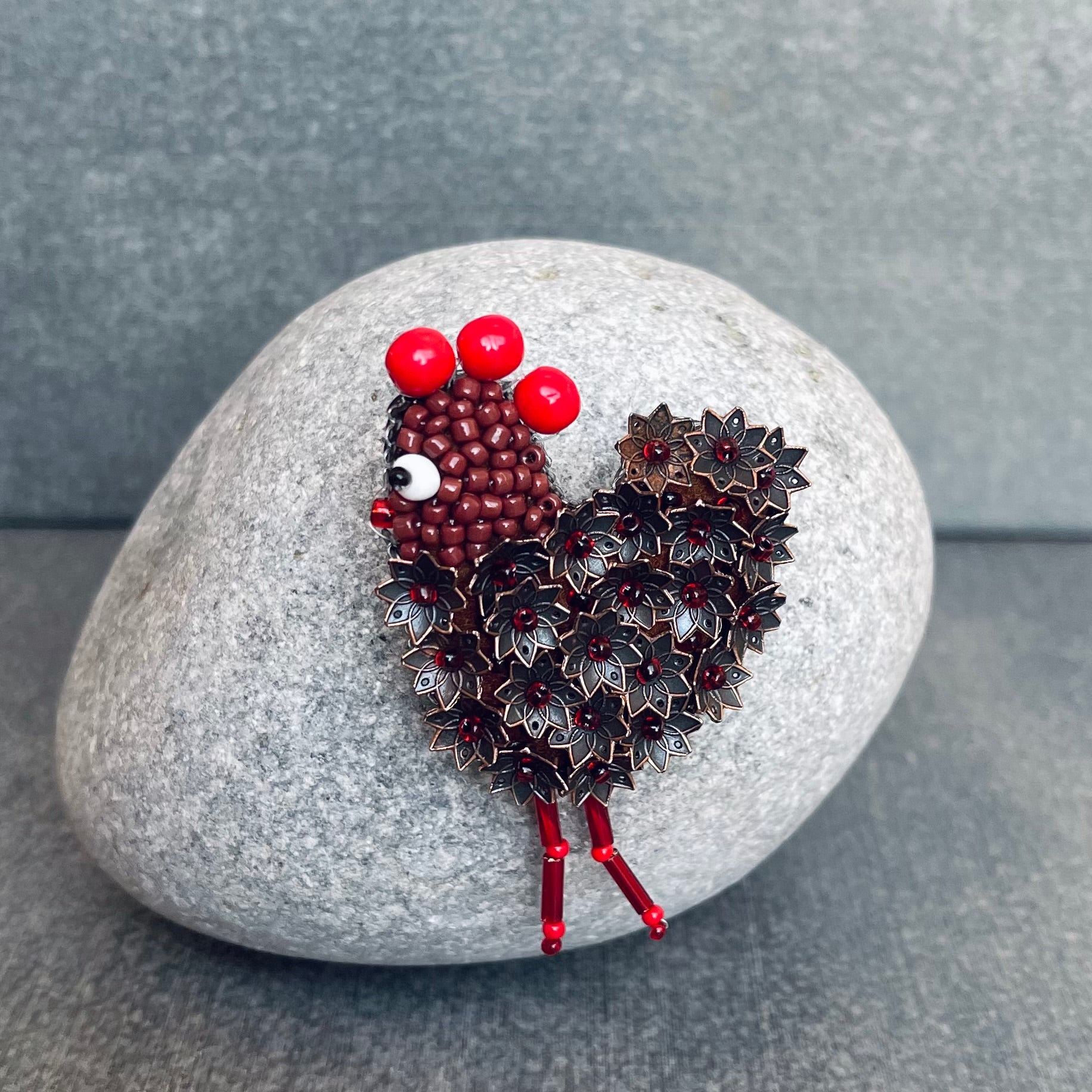 Metal Flower Chickie