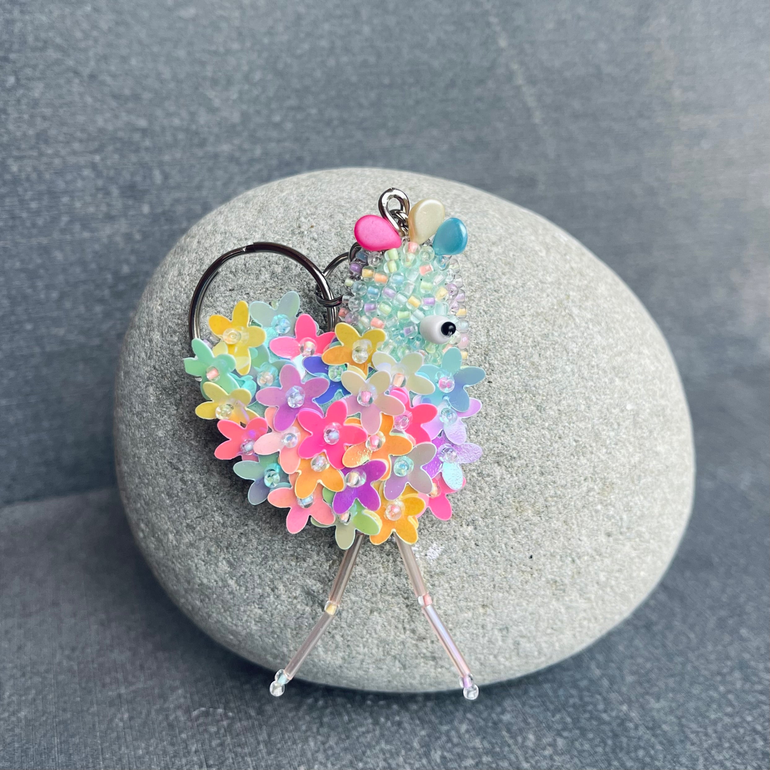 Pastel Chickie Keyring