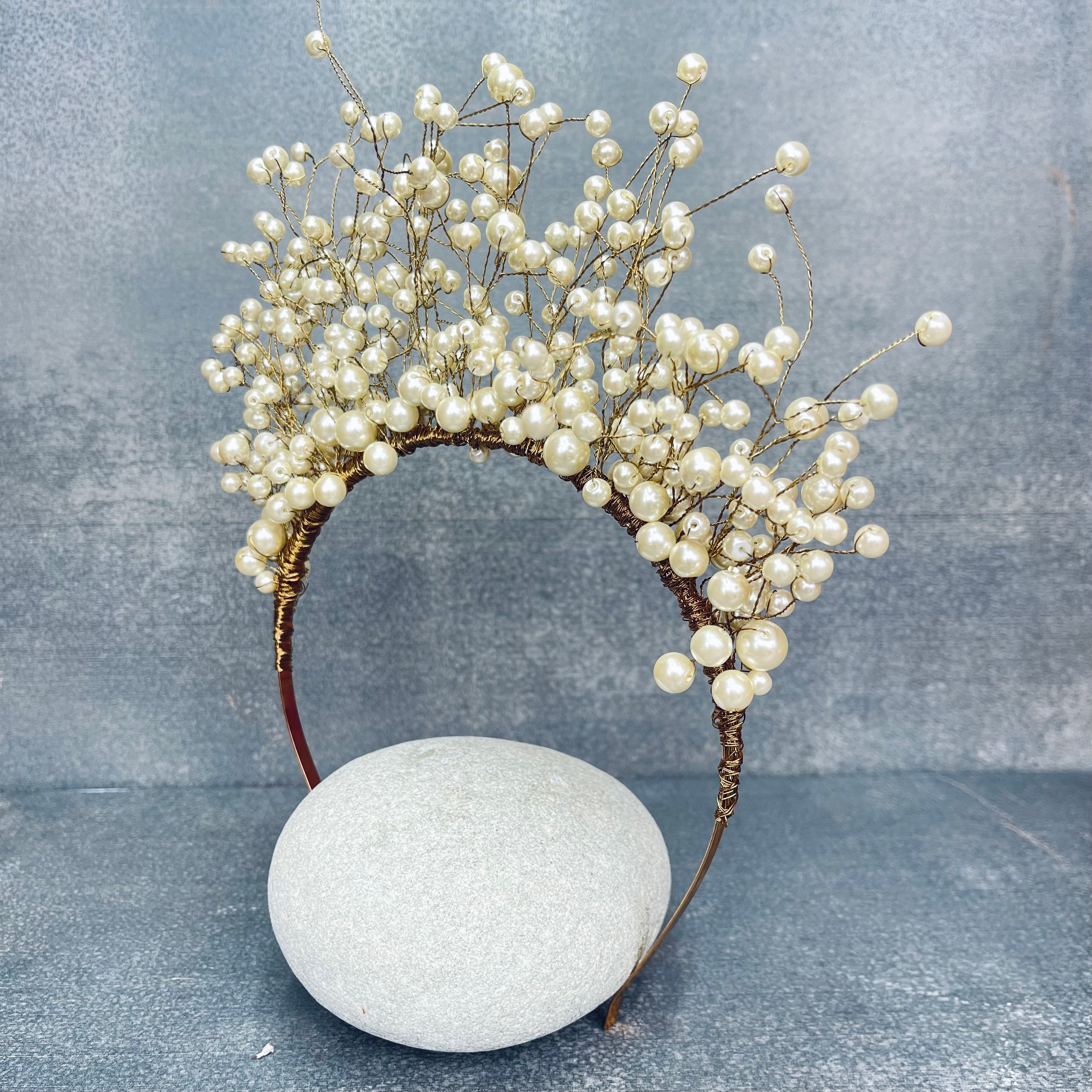 Pearl Wire Hairband